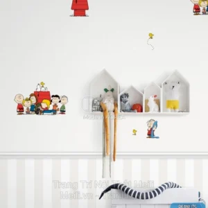 Giấy Dán Tường Hàn Quốc PEANUTS 83220-3
