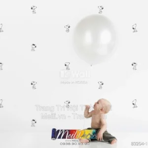 Giấy Dán Tường Hàn Quốc PEANUTS 83204-1