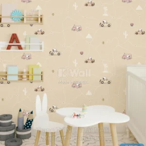 Giấy Dán Tường Hàn Quốc PEANUTS 83218-2