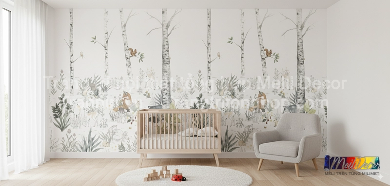 Tranh Dán Tường Cho Phòng Bé, Trẻ Em Ngộ Nghĩnh Dễ Thương ML88420015 1 Tranh Dán Tường Cho Phòng Bé, Trẻ Em Ngộ Nghĩnh Dễ Thương ML88420015