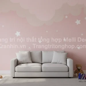 Tranh Dán Tường Cho Phòng Bé, Trẻ Em Ngộ Nghĩnh Dễ Thương ML88420020