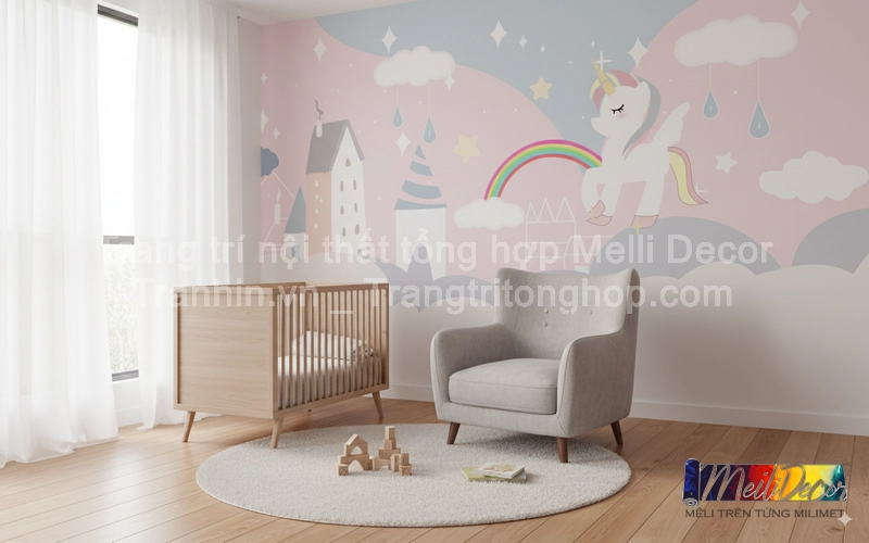 Tranh Dán Tường Cho Phòng Bé, Trẻ Em Ngộ Nghĩnh Dễ Thương ML88420024 1 Tranh Dán Tường Cho Phòng Bé, Trẻ Em Ngộ Nghĩnh Dễ Thương ML88420024