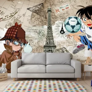 Tranh Dán Tường Cho Phòng Bé, Trẻ Em Nhân Vật Hoạt Hình ML88410002