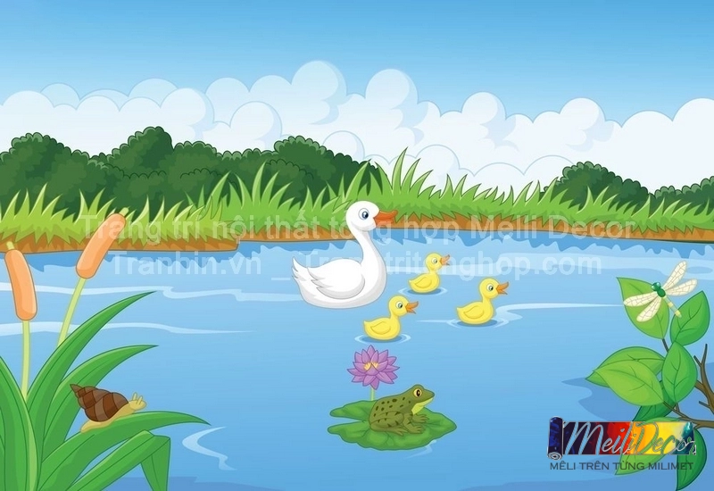 Tranh Dán Tường Cho Phòng Bé, Trẻ Em Nhân Vật Hoạt Hình ML88410003 2 Tranh Dán Tường Cho Phòng Bé, Trẻ Em Nhân Vật Hoạt Hình ML88410003