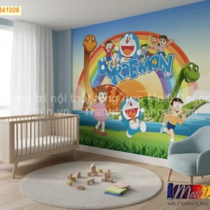 Tranh Dán Tường Cho Phòng Bé, Trẻ Em Nhân Vật Hoạt Hình ML88410006