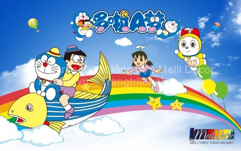Tranh Dán Tường Cho Phòng Bé, Trẻ Em Nhân Vật Hoạt Hình ML88410012 2 Tranh Dán Tường Cho Phòng Bé, Trẻ Em Nhân Vật Hoạt Hình ML88410012
