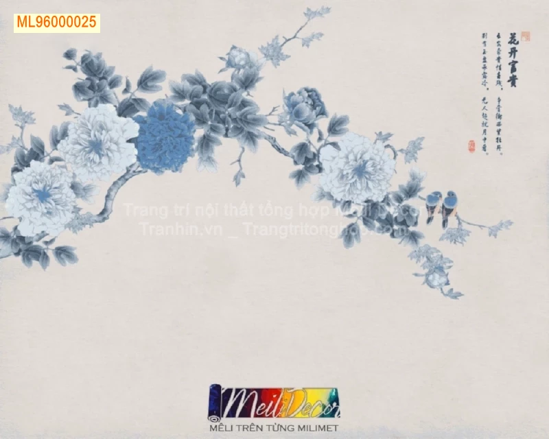 Tranh Dán Tường Indochine ML96000025 2 Tranh Dán Tường Indochine ML96000025