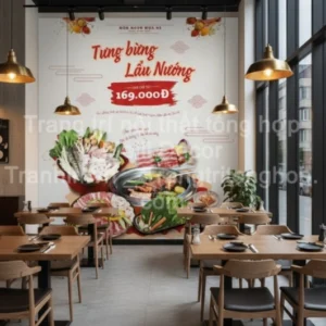 Tranh Dán Tường Nhà Hàng, Quán Ăn ML85310001