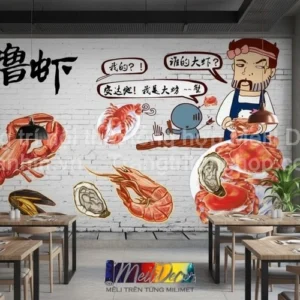 Tranh Dán Tường Nhà Hàng, Quán Ăn ML85310003