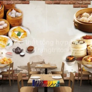 Tranh Dán Tường Nhà Hàng, Quán Ăn ML85310005