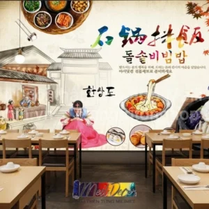 Tranh Dán Tường Nhà Hàng, Quán Ăn ML85310009