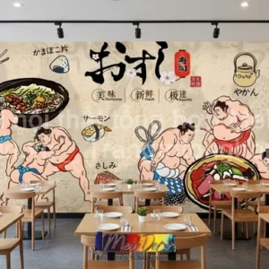 Tranh Dán Tường Nhà Hàng, Quán Ăn ML85310010