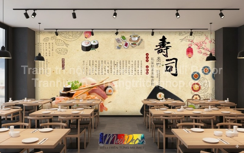 Tranh Dán Tường Nhà Hàng, Quán Ăn ML85310013 1 Tranh Dán Tường Nhà Hàng, Quán Ăn ML85310013