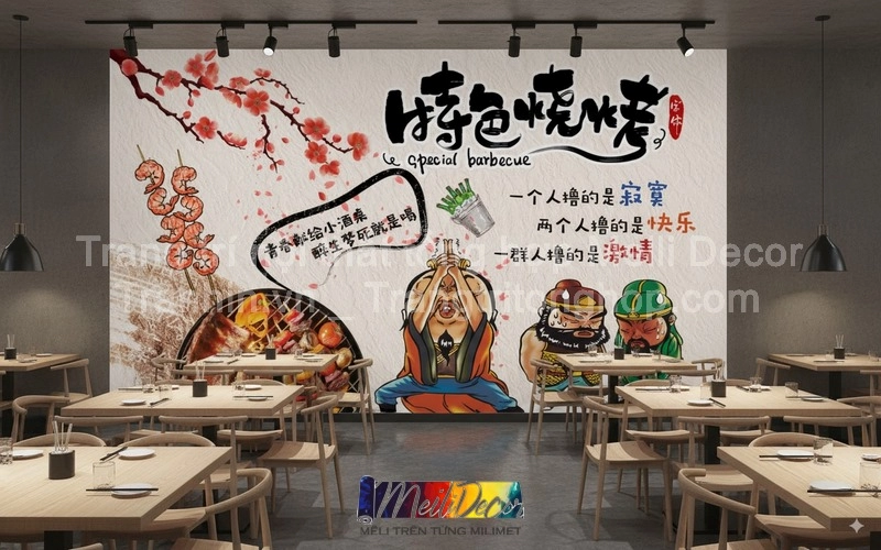 Tranh Dán Tường Nhà Hàng, Quán Ăn ML85310015 1 Tranh Dán Tường Nhà Hàng, Quán Ăn ML85310015