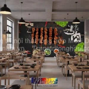Tranh Dán Tường Nhà Hàng, Quán Ăn ML85310020