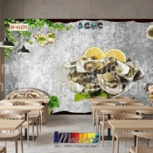 Tranh Dán Tường Nhà Hàng, Quán Ăn ML85310022