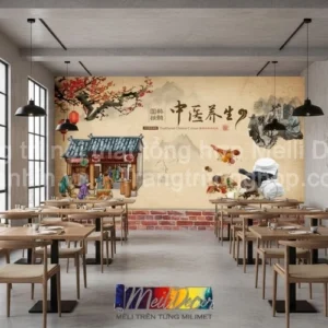 Tranh Dán Tường Nhà Hàng, Quán Ăn ML85310023
