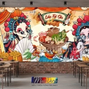 Tranh Dán Tường Nhà Hàng, Quán Ăn ML85310026