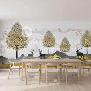 Tranh Dán Tường Phòng Ăn Hiện Đại ML82910003