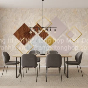 Tranh Dán Tường Phòng Ăn Hiện Đại ML82910010