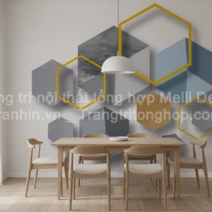 Tranh Dán Tường Phòng Ăn Hiện Đại ML82910011