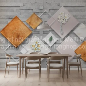 Tranh Dán Tường Phòng Ăn Hiện Đại ML82910012