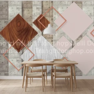 Tranh Dán Tường Phòng Ăn Hiện Đại ML82910013