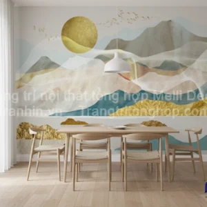 Tranh Dán Tường Phòng Ăn Hiện Đại ML82910018
