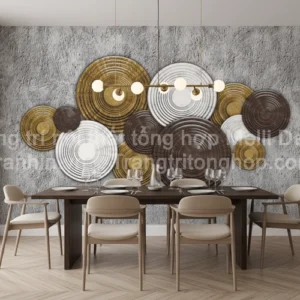 Tranh Dán Tường Phòng Ăn Hiện Đại ML82910023