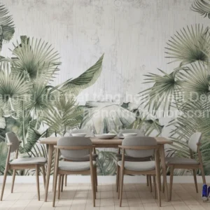 Tranh Dán Tường Phòng Ăn Hoa Lá ML82920003