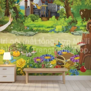 Tranh Dán Tường Phong Cách Trẻ Em ML91000003 Texture.webp