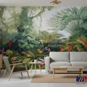 Tranh Dán Tường Phong Cách Tropical ML97010004