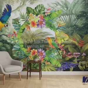 Tranh Dán Tường Phong Cách Tropical ML97010031