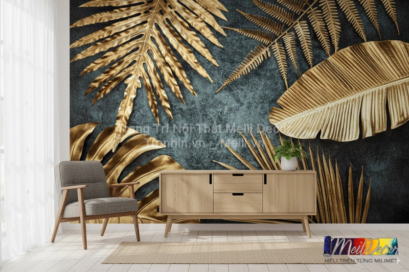 Tranh Dán Tường Phong Cách Tropical ML97010039 1 Tranh Dán Tường Phong Cách Tropical ML97010039