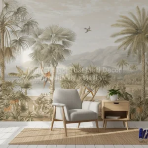 Tranh Dán Tường Phong Cách Tropical ML97010061