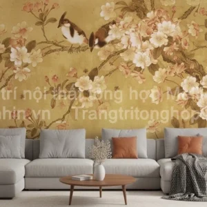 Tranh Dán Tường Phòng Khách Indochine ML8262002