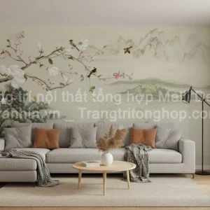 Tranh Dán Tường Phòng Khách Indochine ML8262005