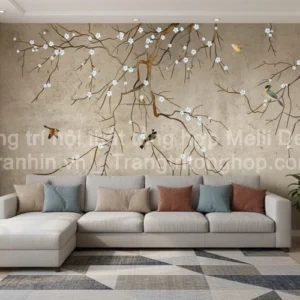 Tranh Dán Tường Phòng Khách Indochine ML8262010