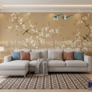 Tranh Dán Tường Phòng Khách Indochine ML8262012