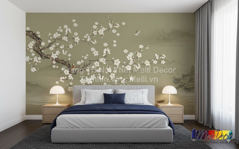 Tranh Dán Tường Phòng Ngủ Indochine ML8351009 1 Tranh Dán Tường Phòng Ngủ Indochine ML8351009