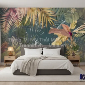 Tranh Dán Tường Phòng Ngủ Tropical ML83520025