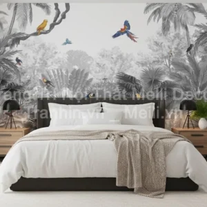 Tranh Dán Tường Phòng Ngủ Tropical ML83520027