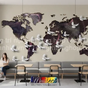 Tranh Dán Tường Quán Cafe ML81710007