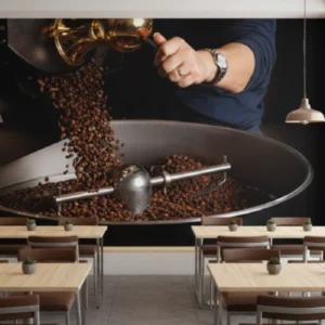 Tranh Dán Tường Quán Cafe ML81710012