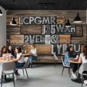 Tranh Dán Tường Quán Trà Sữa ML81720011