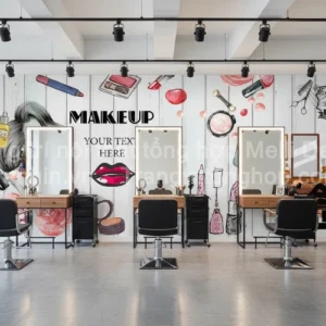 Tranh Dán Tường Salon Tóc ML80230003
