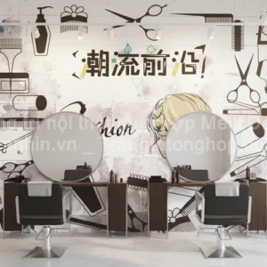 Tranh Dán Tường Salon Tóc ML80230004