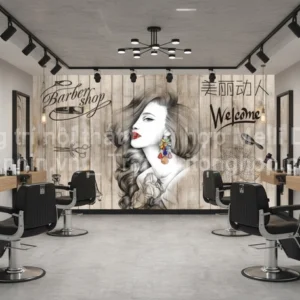 Tranh Dán Tường Salon Tóc ML80230006