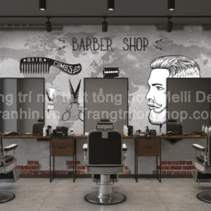 Tranh Dán Tường Salon Tóc ML80230010
