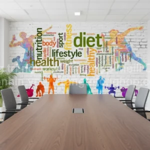 Tranh Dán Tường Văn Phòng Làm Việc ML87020003